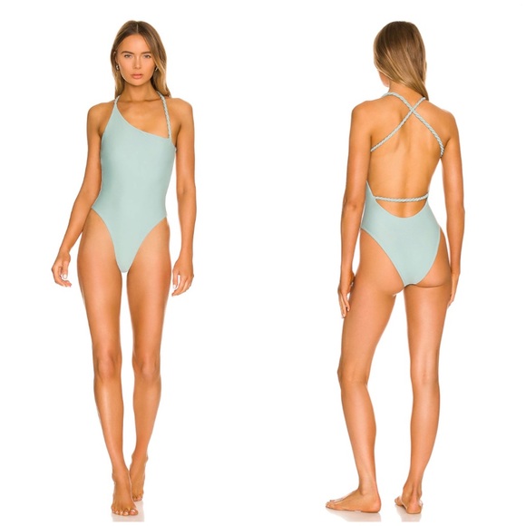 Tularosa Swim Revolve Tularosa Oceana One Piece In Deep Sage Poshmark